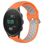 Cinturino sportivo in silicone traspirante perforato da 22 mm, For Suunto 5 Peak