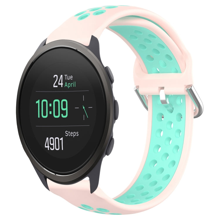 Cinturino sportivo in silicone traspirante perforato da 22 mm, For Suunto 5 Peak