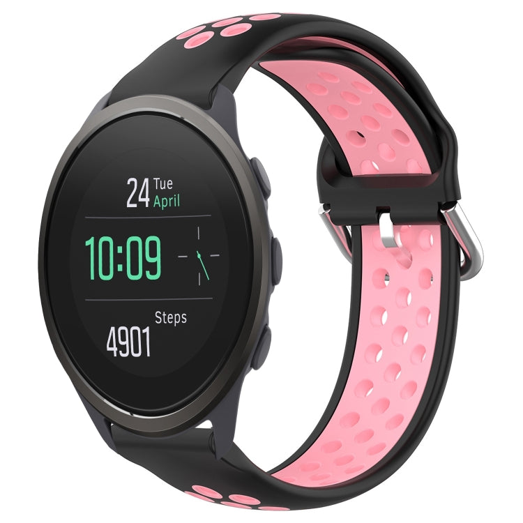 Cinturino sportivo in silicone traspirante perforato da 22 mm, For Suunto 5 Peak