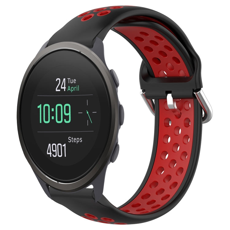 Cinturino sportivo in silicone traspirante perforato da 22 mm, For Suunto 5 Peak