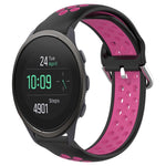 Cinturino sportivo in silicone traspirante perforato da 22 mm, For Suunto 5 Peak