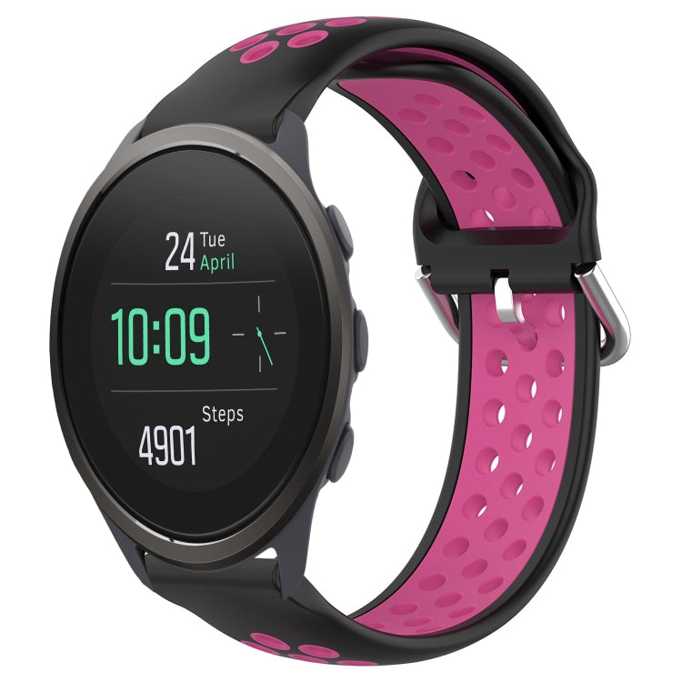 Cinturino sportivo in silicone traspirante perforato da 22 mm, For Suunto 5 Peak