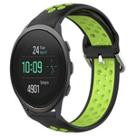 Cinturino sportivo in silicone traspirante perforato da 22 mm, For Suunto 5 Peak