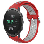 Cinturino sportivo in silicone traspirante perforato da 22 mm, For Suunto 5 Peak
