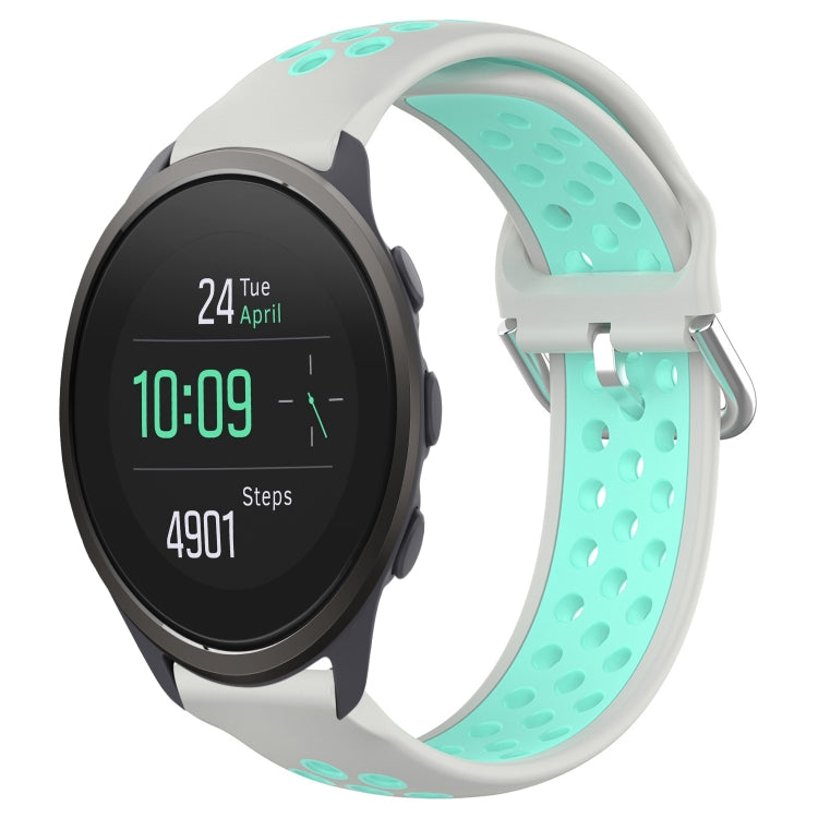 Cinturino sportivo in silicone traspirante perforato da 22 mm, For Suunto 5 Peak