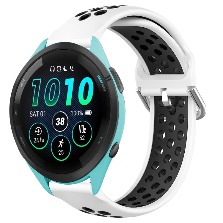 Cinturino sportivo in silicone traspirante perforato da 22 mm, For Garmin Forerunner 265
