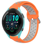 Cinturino sportivo in silicone traspirante perforato da 22 mm, For Garmin Forerunner 265