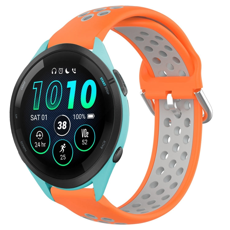 Cinturino sportivo in silicone traspirante perforato da 22 mm, For Garmin Forerunner 265