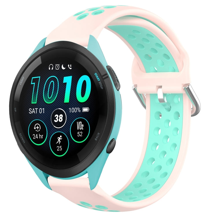 Cinturino sportivo in silicone traspirante perforato da 22 mm, For Garmin Forerunner 265
