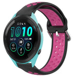 Cinturino sportivo in silicone traspirante perforato da 22 mm, For Garmin Forerunner 265