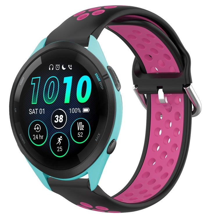 Cinturino sportivo in silicone traspirante perforato da 22 mm, For Garmin Forerunner 265