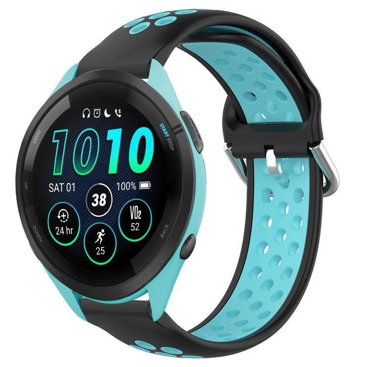 Cinturino sportivo in silicone traspirante perforato da 22 mm, For Garmin Forerunner 265
