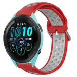 Cinturino sportivo in silicone traspirante perforato da 22 mm, For Garmin Forerunner 265