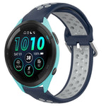 Cinturino sportivo in silicone traspirante perforato da 22 mm, For Garmin Forerunner 265