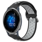 Cinturino sportivo in silicone traspirante perforato da 22 mm, For Garmin Venu 2