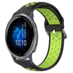 Cinturino sportivo in silicone traspirante perforato da 22 mm, For Garmin Venu 2