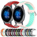 Cinturino sportivo in silicone traspirante perforato da 22 mm, For Garmin Venu 2