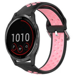 Cinturino sportivo in silicone traspirante perforato da 22 mm, For Garmin Vivoactive4