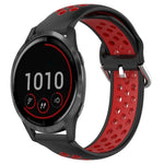 Cinturino sportivo in silicone traspirante perforato da 22 mm, For Garmin Vivoactive4