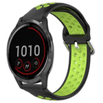 Cinturino sportivo in silicone traspirante perforato da 22 mm, For Garmin Vivoactive4