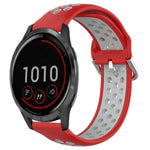 Cinturino sportivo in silicone traspirante perforato da 22 mm, For Garmin Vivoactive4