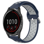 Cinturino sportivo in silicone traspirante perforato da 22 mm, For Garmin Vivoactive4