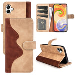 Per Samsung Galaxy A04 Custodia per cellulare in pelle a conchiglia orizzontale con cuciture, For Samsung Galaxy A04