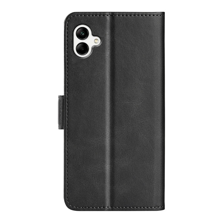 Per Samsung Galaxy A04 Custodia per telefono orizzontale in pelle con fibbia magnetica a doppio lato, For Samsung Galaxy A04