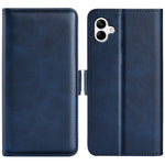 Per Samsung Galaxy A04 Custodia per telefono orizzontale in pelle con fibbia magnetica a doppio lato, For Samsung Galaxy A04