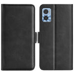 Per Motorola Moto E22 / E22i Custodia per telefono orizzontale in pelle con fibbia magnetica a doppio lato, For Motorola Moto E22 / E22i