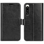 Per Sony Xperia 5 IV R64 Custodia in pelle a conchiglia orizzontale con texture, For Sony Xperia 5 IV