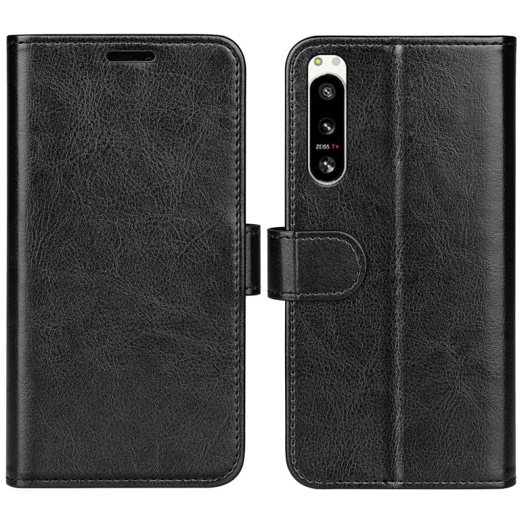 Per Sony Xperia 5 IV R64 Custodia in pelle a conchiglia orizzontale con texture, For Sony Xperia 5 IV