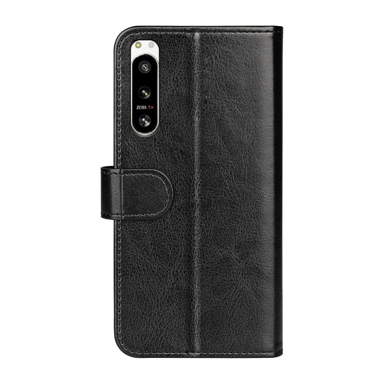 Per Sony Xperia 5 IV R64 Custodia in pelle a conchiglia orizzontale con texture, For Sony Xperia 5 IV
