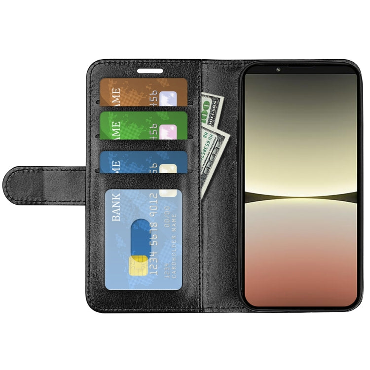 Per Sony Xperia 5 IV R64 Custodia in pelle a conchiglia orizzontale con texture, For Sony Xperia 5 IV