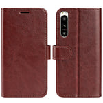 Per Sony Xperia 5 IV R64 Custodia in pelle a conchiglia orizzontale con texture, For Sony Xperia 5 IV