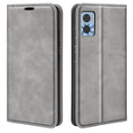 Per Motorola Moto E22 / E22i Custodia per telefono in pelle con aspirazione magnetica retro-pelle, For Motorola Moto E22 / E22i