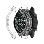 Guscio protettivo mezzo avvolto trasparente in TPU, For Ticwatch Pro 3 Ultra, For Ticwatch Pro X, For Ticwatch Pro 3 GPS, For Ticwatch Pro 3 Ultra GPS