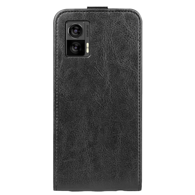 Per Motorola Moto E22 / E22i R64 Custodia per telefono in pelle con vibrazione verticale, For Motorola Moto E22 / E22i