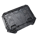Tappetino di raffreddamento per laptop da gioco RGB S500 regolabile in altezza, 5 ventole silenziose, con supporto per telefono, S500