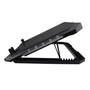 Supporto per pad di raffreddamento per laptop RGB con doppia porta USB S900 regolabile in altezza, S900
