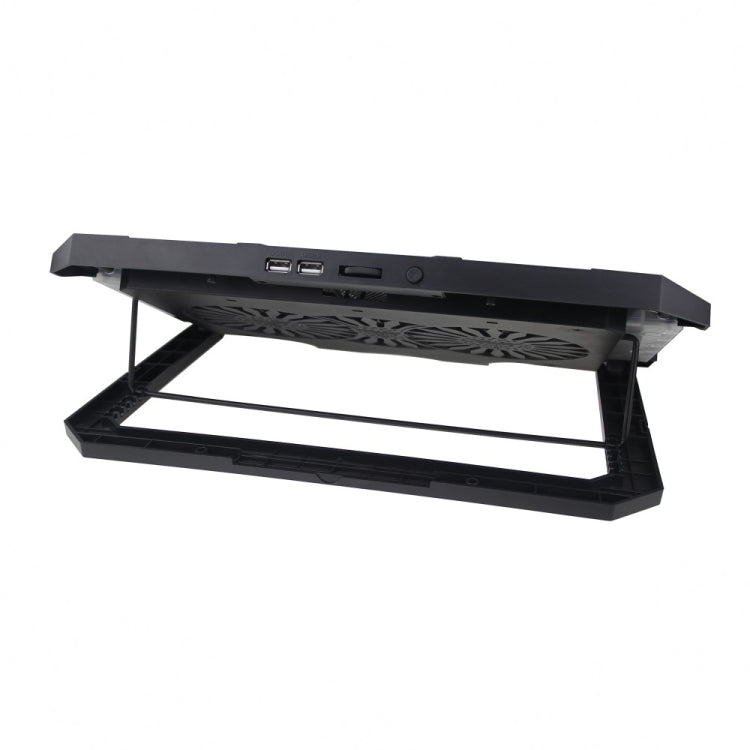 Supporto per pad di raffreddamento per laptop RGB con doppia porta USB S900 regolabile in altezza, S900