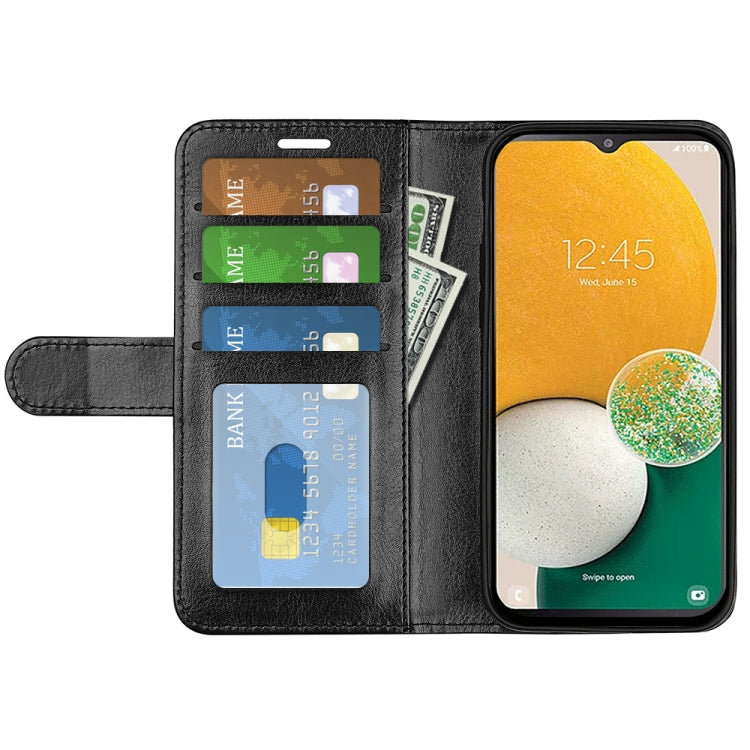 Per Samsung Galaxy A14 5G R64 Custodia in pelle a conchiglia orizzontale con texture, For Samsung Galaxy A14 5G