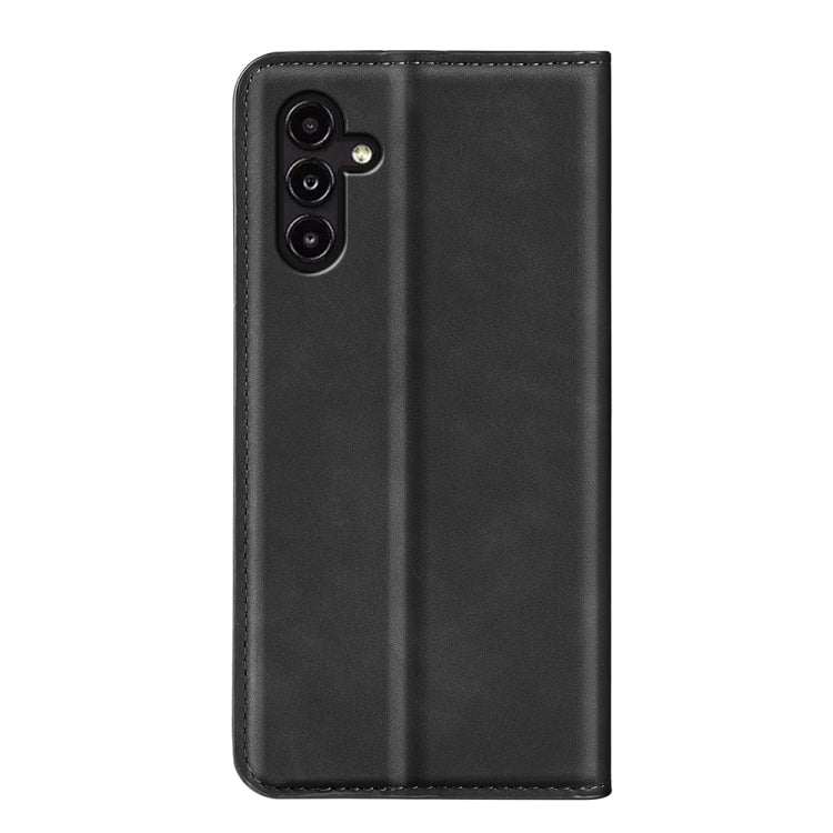Per Samsung Galaxy A14 5G Custodia per telefono in pelle con aspirazione magnetica retro-pelle, For Samsung Galaxy A14 5G