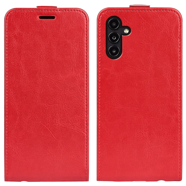 Per Samsung Galaxy A14 5G R64 Custodia per cellulare in pelle con vibrazione verticale, For Samsung Galaxy A14 5G