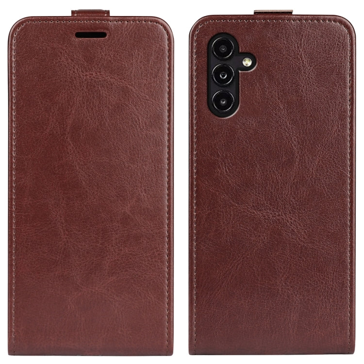 Per Samsung Galaxy A14 5G R64 Custodia per cellulare in pelle con vibrazione verticale, For Samsung Galaxy A14 5G