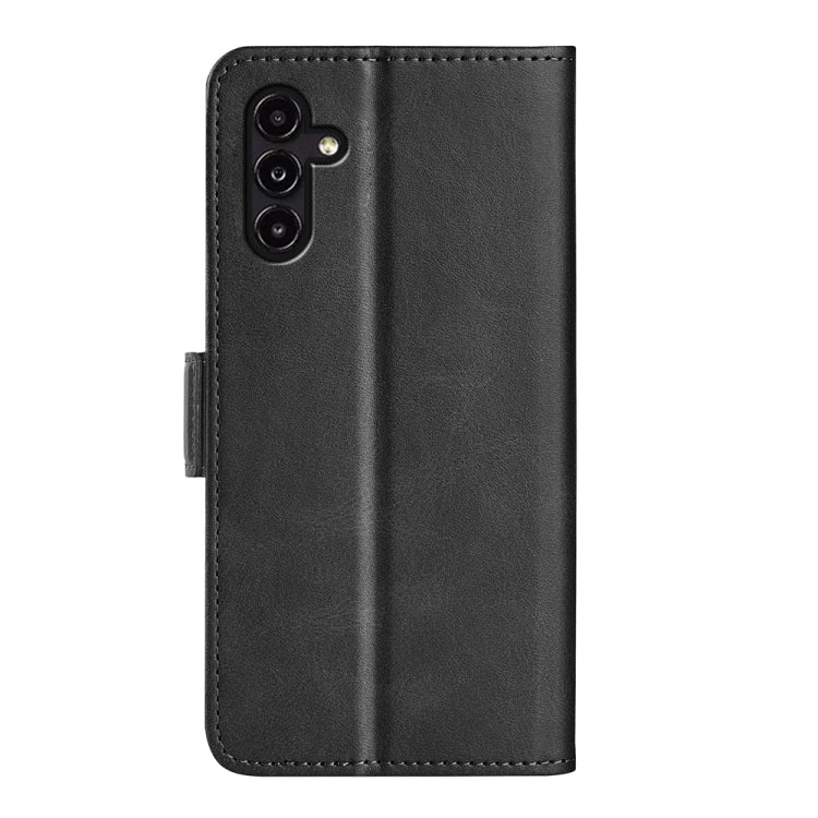 Per Samsung Galaxy A14 5G Custodia in pelle con fibbia magnetica a doppio lato, For Samsung Galaxy A14 5G