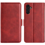 Per Samsung Galaxy A14 5G Custodia in pelle con fibbia magnetica a doppio lato, For Samsung Galaxy A14 5G