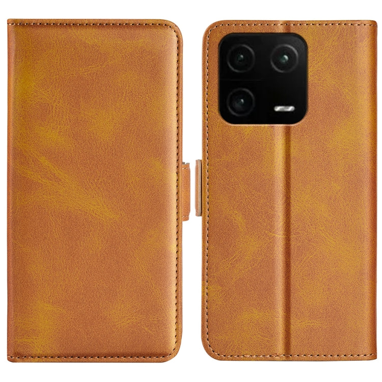 Per Xiaomi 13 Pro custodia in pelle con fibbia magnetica a doppio lato, For Xiaomi 13 Pro