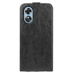 Per OPPO A17 R64 Custodia per telefono in pelle con vibrazione verticale Texture, For OPPO A17