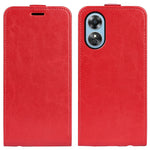 Per OPPO A17 R64 Custodia per telefono in pelle con vibrazione verticale Texture, For OPPO A17